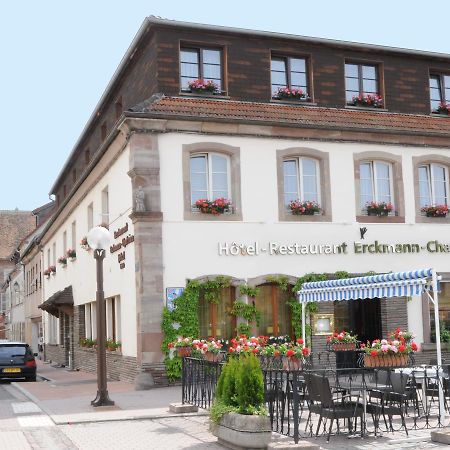 Hotel Restaurant Erckmann Chatrian Phalsbourg Esterno foto